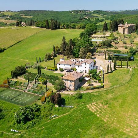 Villa Rignana Chianti Estate, Pool, Tennis,Cook Greve in Chianti Buitenkant foto