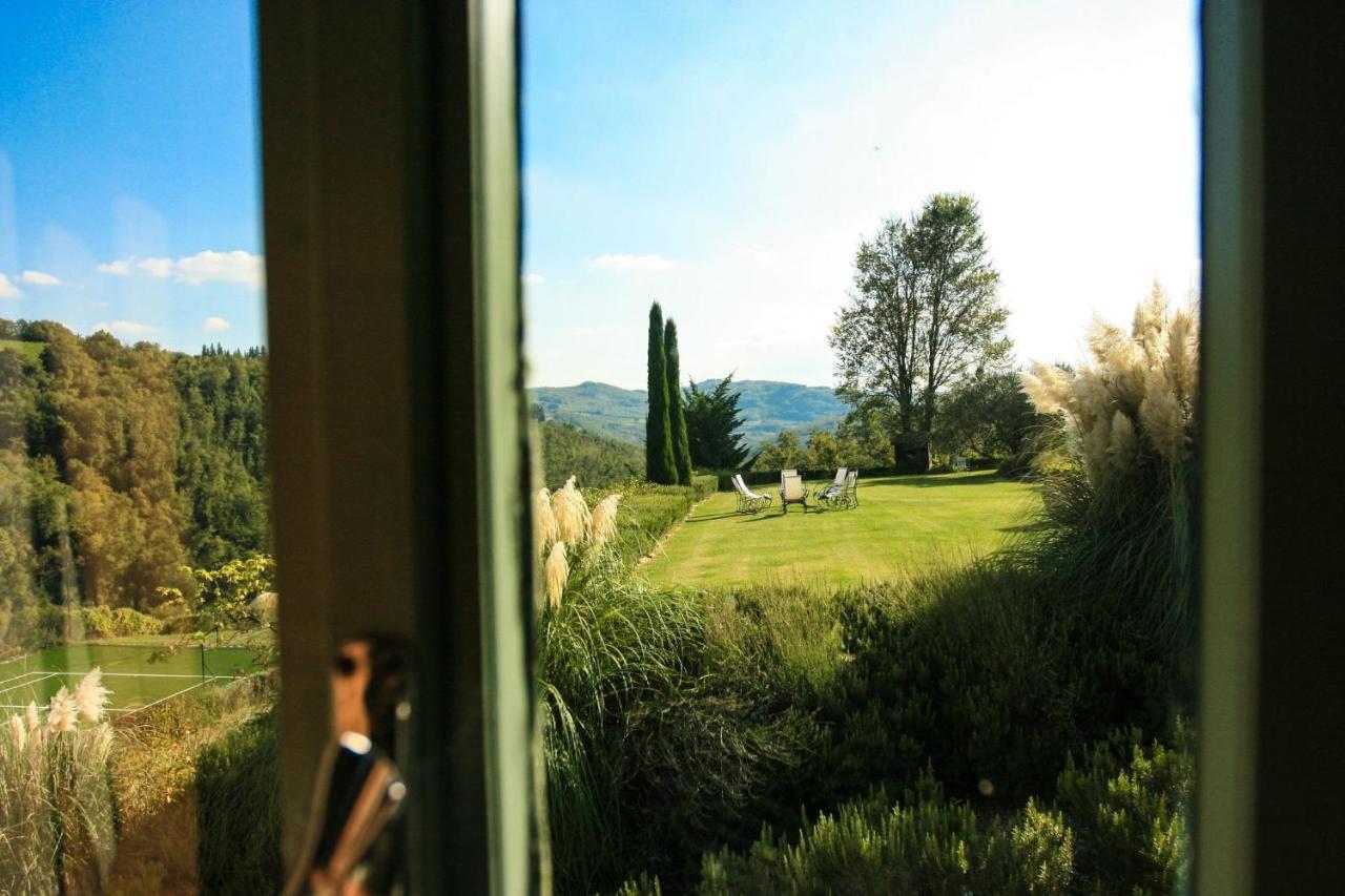 Villa Rignana Chianti Estate, Pool, Tennis,Cook Greve in Chianti Buitenkant foto